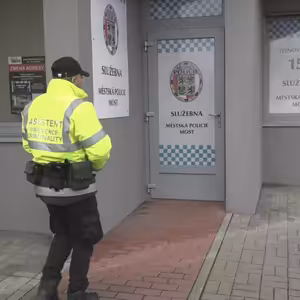 Nová služebna městské policie.