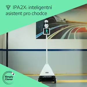 IPA2X - chytrý robot, který vás bezpečně převede přes přechod