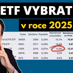 Investování: Jak vybírat akciové ETF (S&P 500, World, Europe, Emerging Markets..)