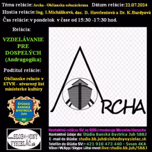 Vzdelávanie pre dospelých 411 - 2024-07-22 Občianske relácie v STVR