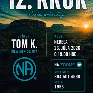 12. Krok (Nedeľa spíker) - Tom K. (New Mexico, USA) - 26. 7. 2026
